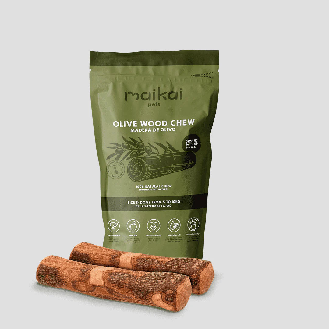 MAIKAI Palo de olivo natural bañado en AOVE