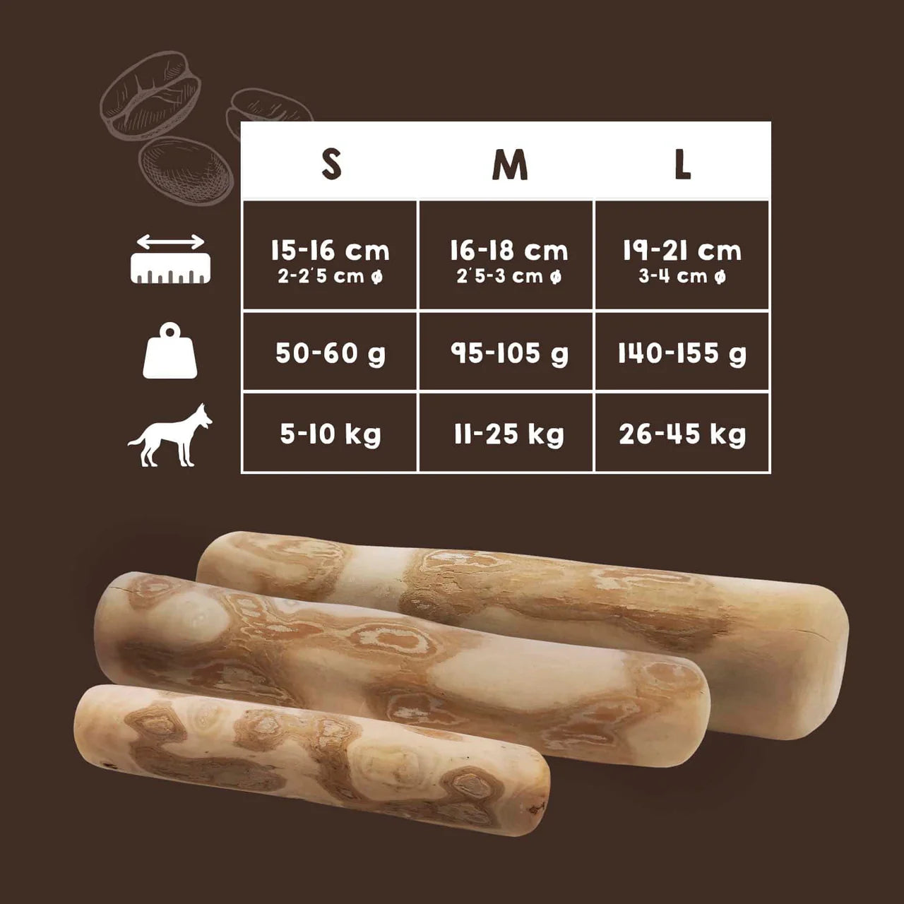 MAIKAI Palo de café natural bañado en AOVE