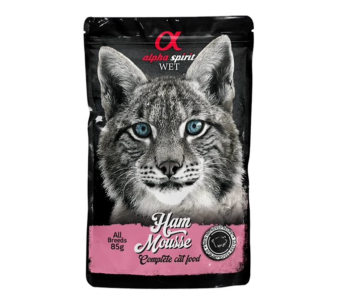 ALPHA Mousse Jamón Para Gato