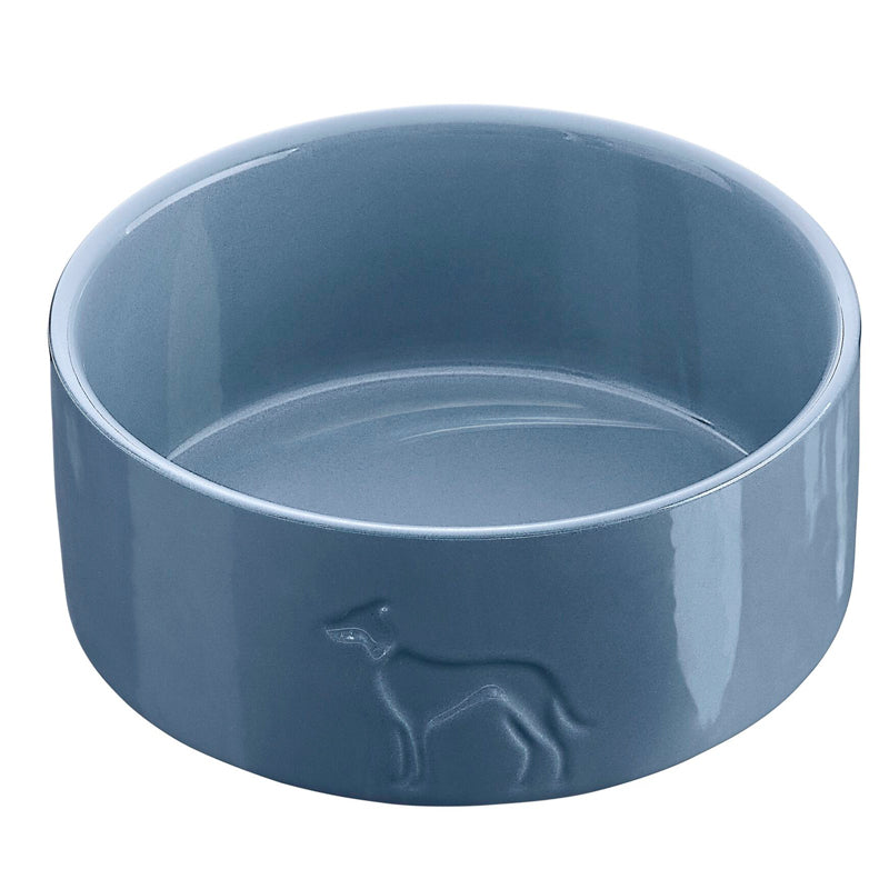 Comedero de Cerámica Osby Gazed Azul para perro