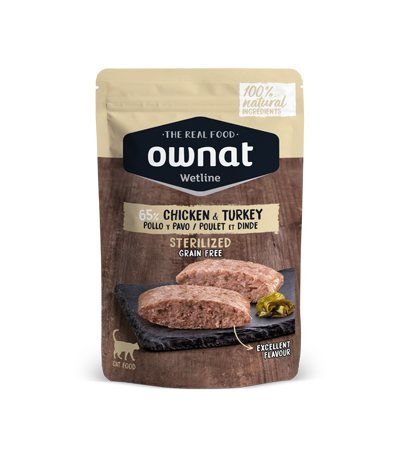 OWNAT esterilizado Chicken & Turkey