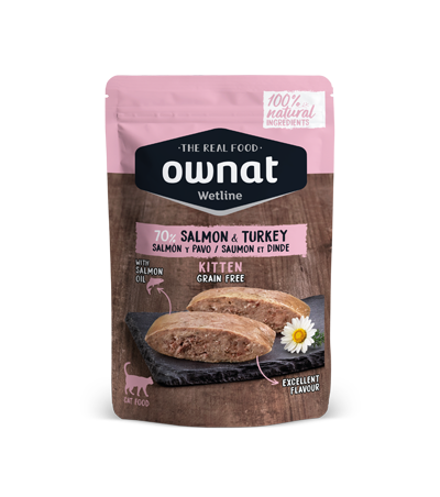 OWNAT CACHORRO Salmon & Pavo
