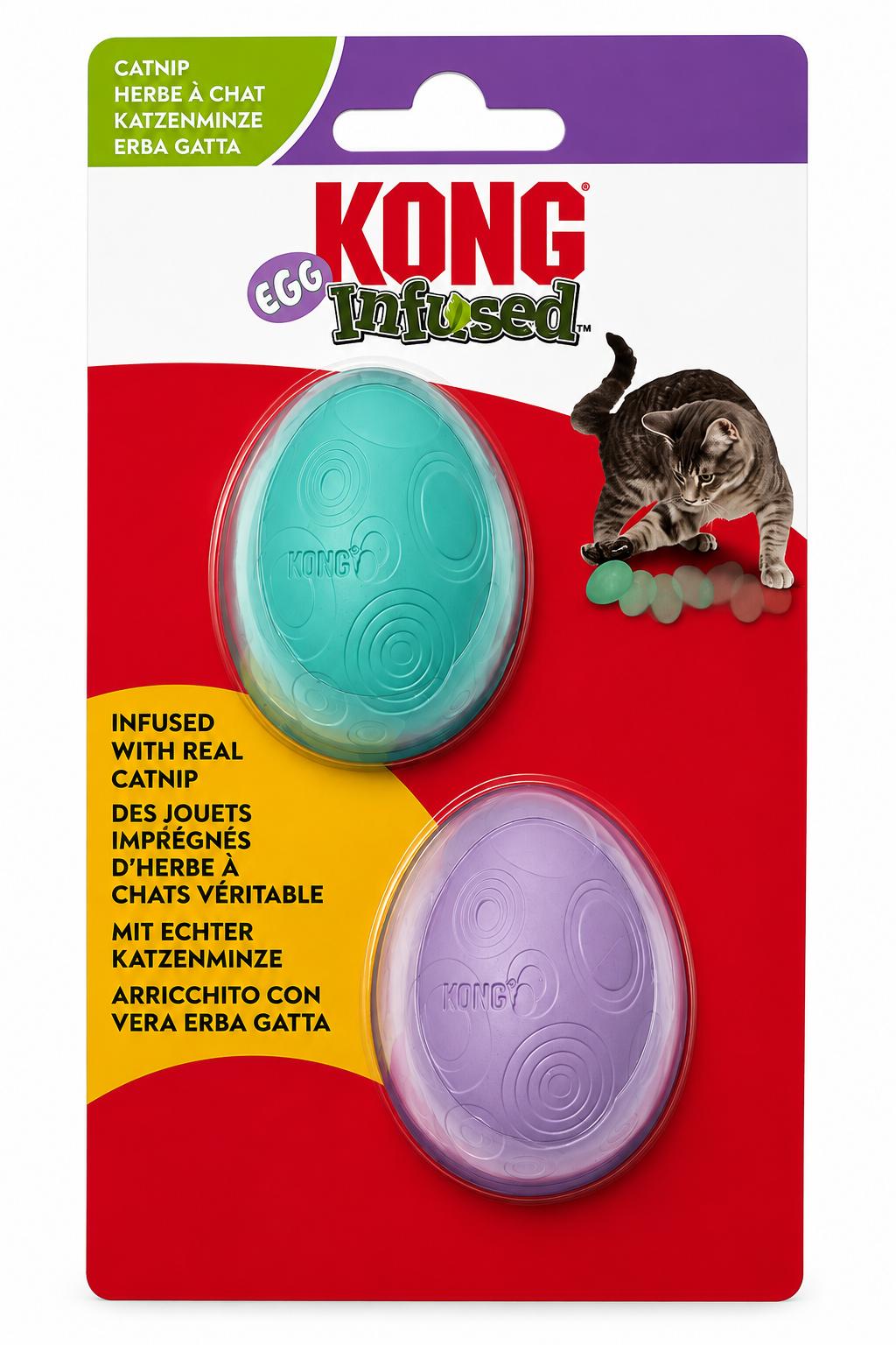 Juguete para Gato con Forma de Huevo con Catnip