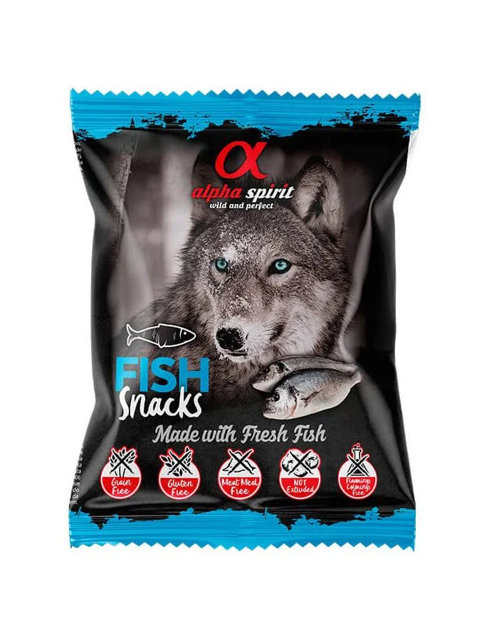 ALPHA Snacks de Pescado para Perro