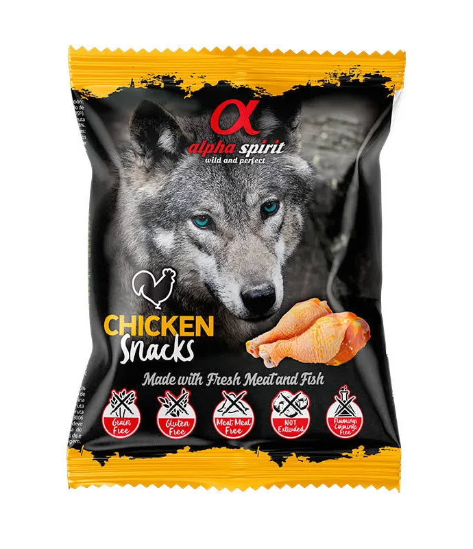 ALPHA Snacks de Pollo para Perro