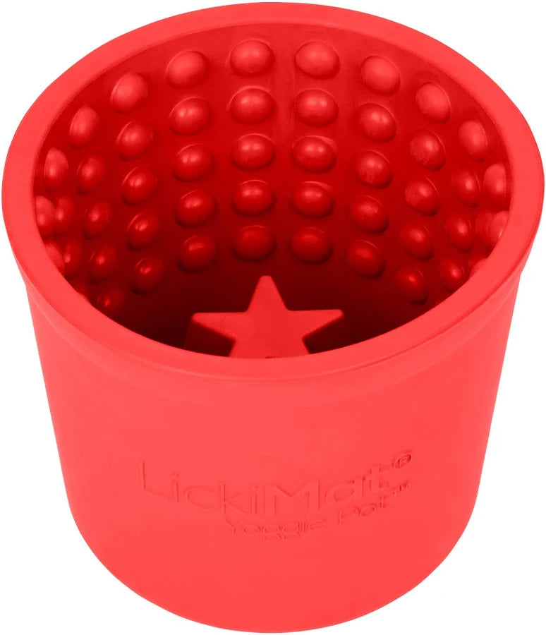 Lickimat Yoggie Pot Rosa