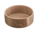 Comedero de Cerámica Osby Gazed Beige para perro