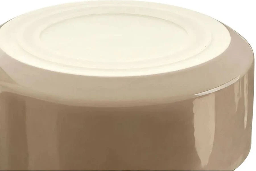 Comedero de Cerámica Osby Gazed Beige para perro