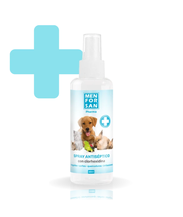 Spray antiséptico con clorhexidina