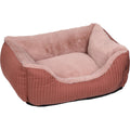 Cama Rectangular Para perro Rosa